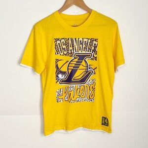 Kids NBA Los Angeles Lakers Short Sleeve T Shirt Size Large (14/16)